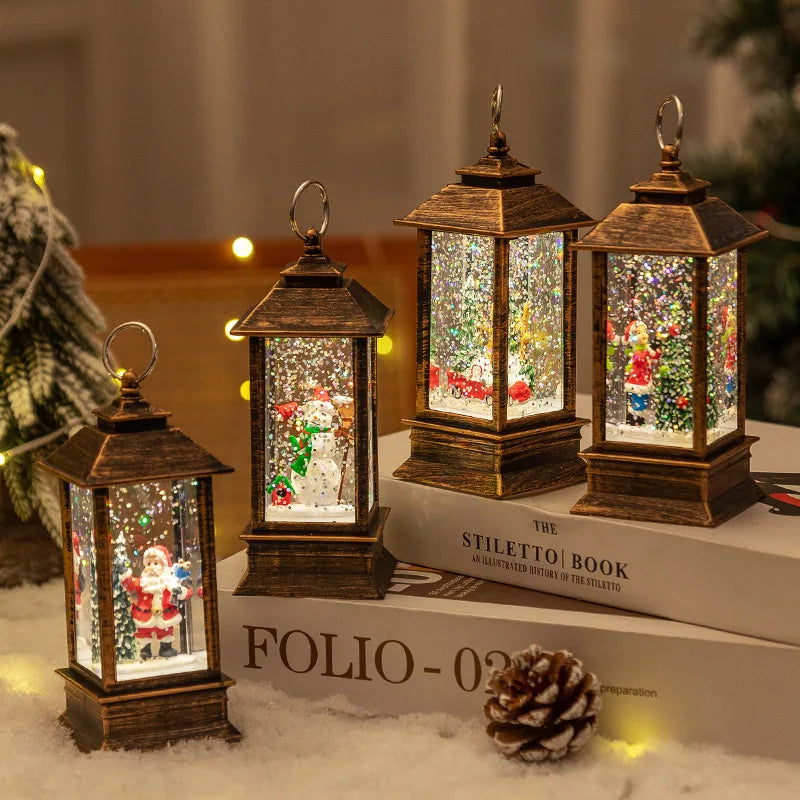 Christmas Tabletop Decorations Xmas Desktop Ornaments Holiday Office Party Table Decor Xmas Tree Festival Decoration Supplies