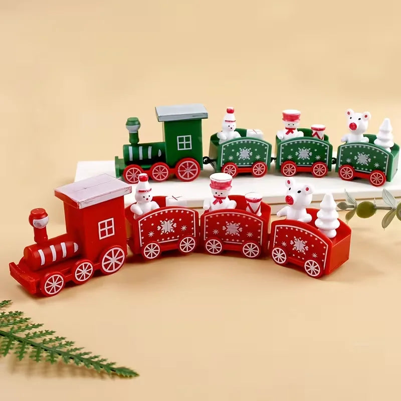 Christmas Train Decorations for Home Xmas Ornament Navidad Gifts Merry Christmas Party Decorations For Home 2026 Gifts