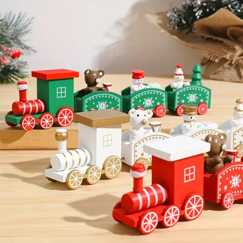 Christmas Train Decorations for Home Xmas Ornament Navidad Gifts Merry Christmas Party Decorations For Home 2026 Gifts