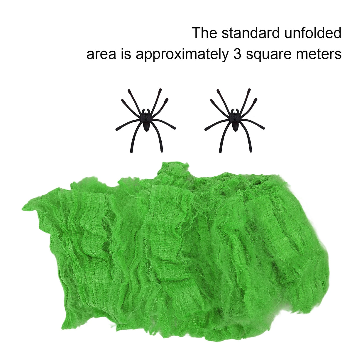 Wholesale Artificial Spider Web Halloween DIY Hanuted House Stretchy Cobwebs with Fake Spiders Indoor Outdoor Garden Party Decor
