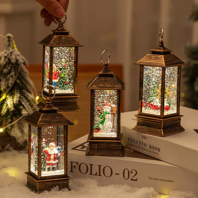 Christmas Tabletop Decorations Xmas Desktop Ornaments Holiday Office Party Table Decor Xmas Tree Festival Decoration Supplies